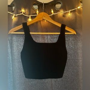 Babaton Ribbed Camisole - Black Size S
